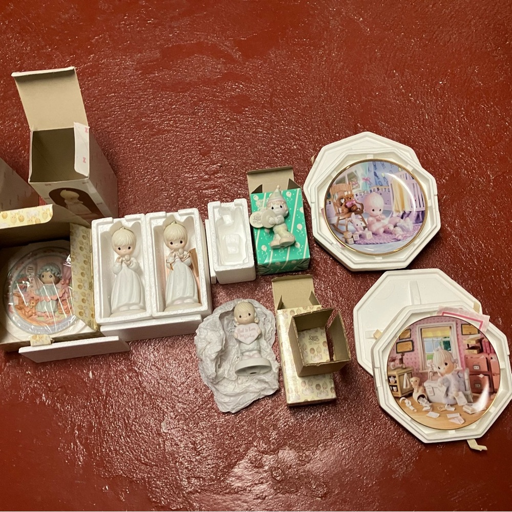 Precious Moments Collectible Figurines and Plates